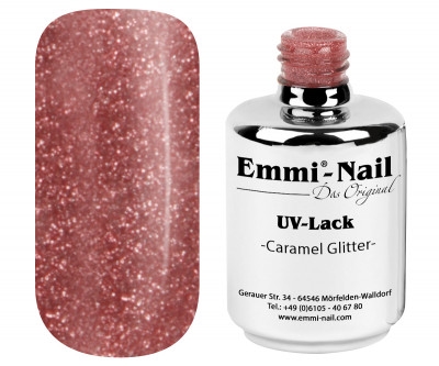 UV-lack Caramel Glitter