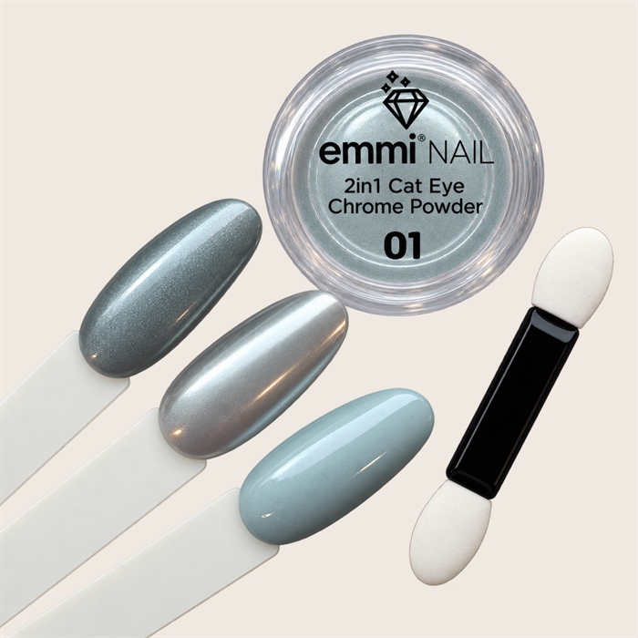 2i1 Cat Eye - Chrome powder -001-