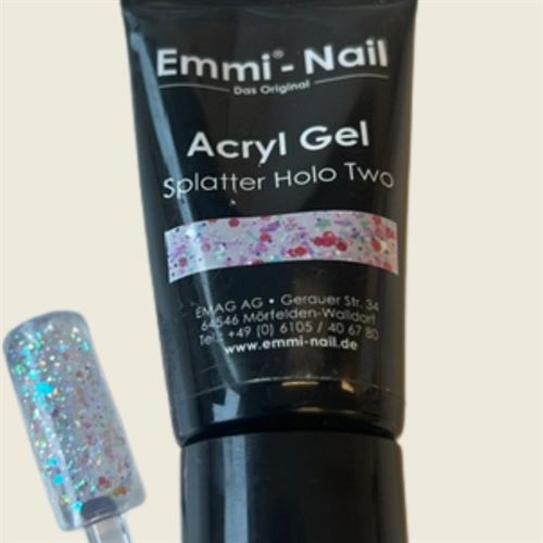 2 Sortering Akrylgele Splatter Holo Two 30g