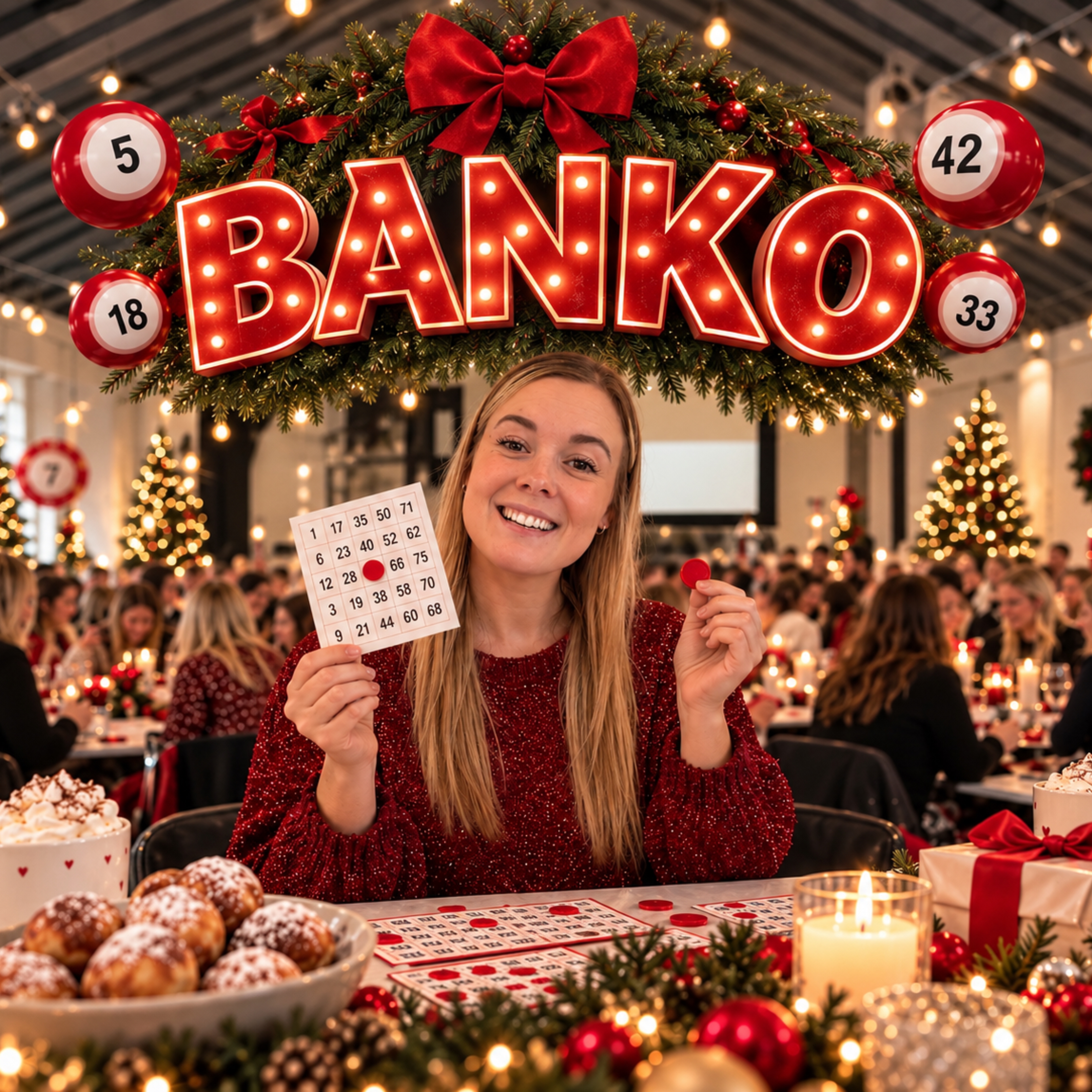 Julebanko - Fredag d. 11 december kl. 11-15 (presale)