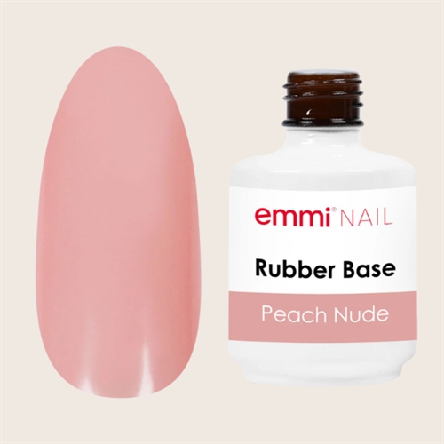 Emmi Nail Rubber Base Peach Nude 15ml
